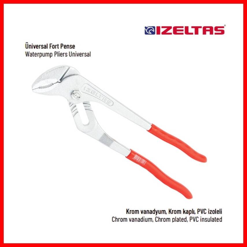 İzeltaş Üniversal Fort Pense, 160 mm, Güçlü Kavrama ve Dayanıklılık - 3