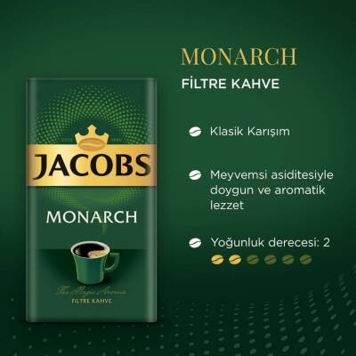 Jacobs Monarch Filtre Kahve, 500 gram Paket - 3