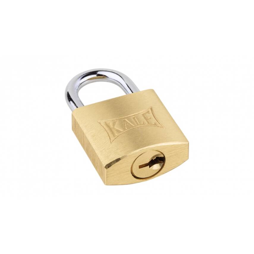 Kale 10-220 Asma Kilit, 20 mm, Sarı, Dayanıklı ve Güvenli Tasarım - 2
