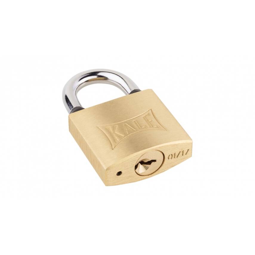 Kale 10-230 Asma Kilit, 32 mm, Sarı, Dayanıklı ve Güvenli Tasarım - 2