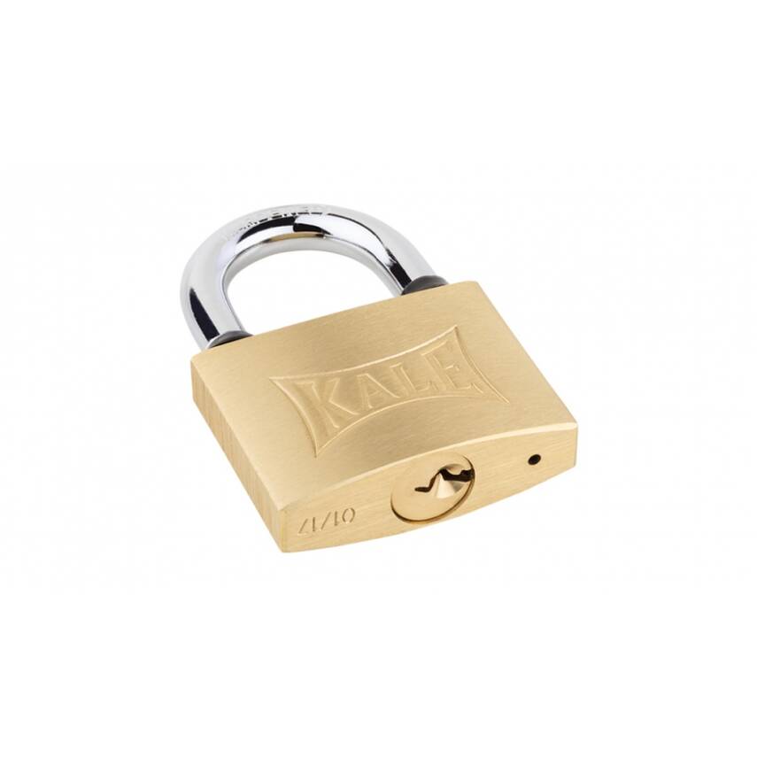 Kale 10-240 Asma Kilit, 38 mm, Sarı, Dayanıklı ve Güvenli Tasarım - 2
