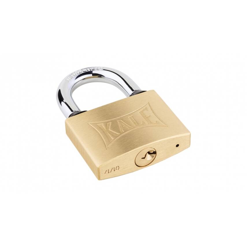 Kale 10-260 Asma Kilit, 63 mm, Sarı, Dayanıklı ve Güvenli Tasarım - 2