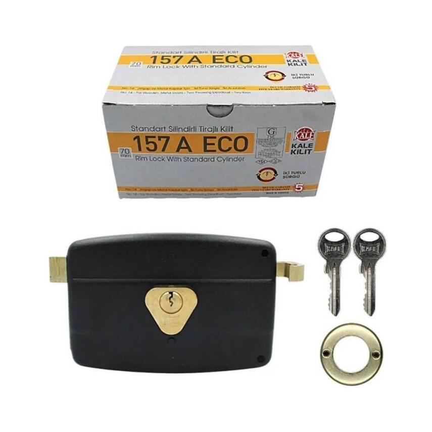 Kale Kilit 157 A Eco Tirajlı Kilit, Dayanıklı ve Güvenli Tasarım - 1