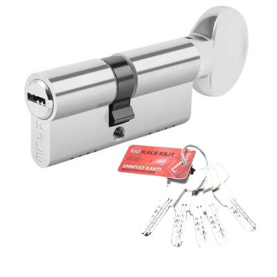 Kale Kilit 164 BME Kilit Göbeği, Mandallı, Bilyalı, 68 mm, Nikel - Kale Kilit