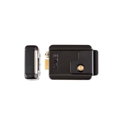 Kale Kilit Elektrikli Kapı Otomat Kilidi, Makaralı, Siyah, Dayanıklı - 2