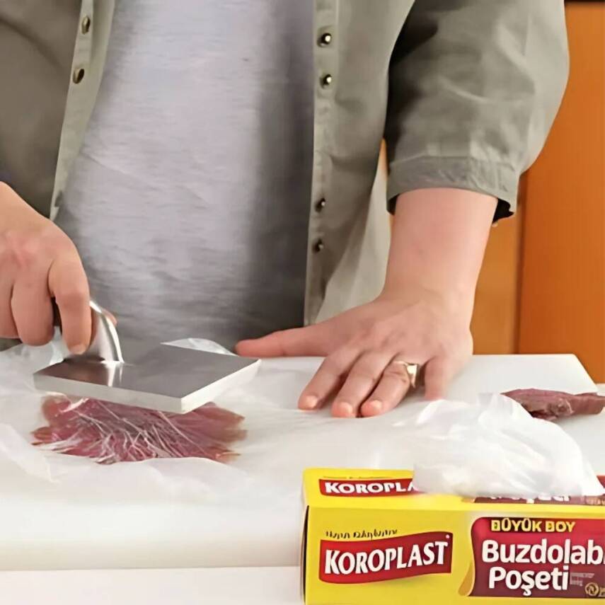 Koroplast Büyük Boy Buzdolabı Poşeti 30 x 45 cm, 20'li, 4 Al 3 Öde - 4