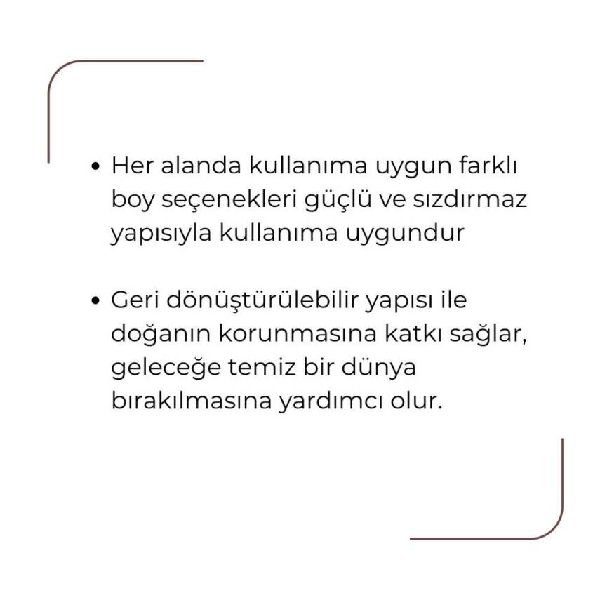 Koroplast Eko Endüstriyel Çöp Torbası, Battal Boy, Siyah - 5