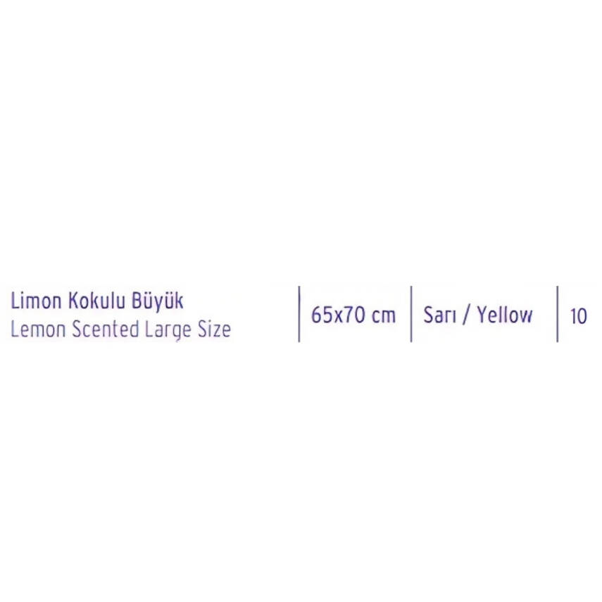 Koroplast Güçlü Büzgülü Çöp Torbası, Büyük, Limon Kokulu - 4