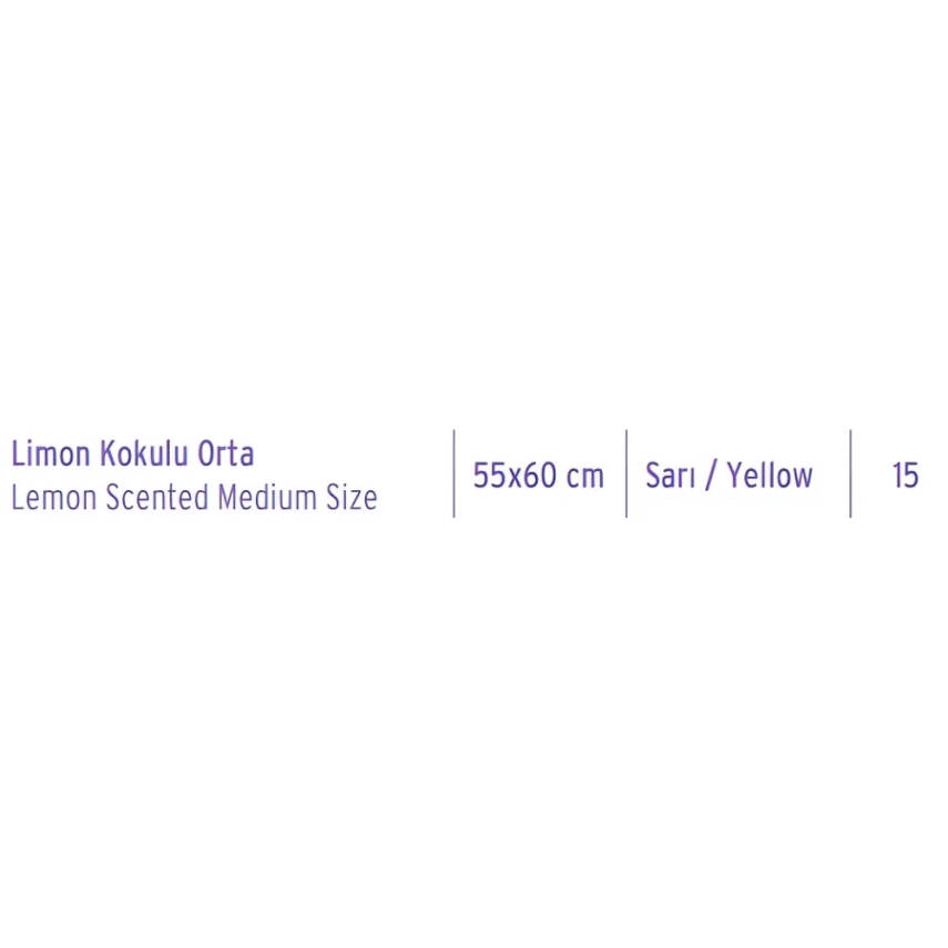 Koroplast Güçlü Büzgülü Çöp Torbası, Orta Boy, Limon Kokulu - 5