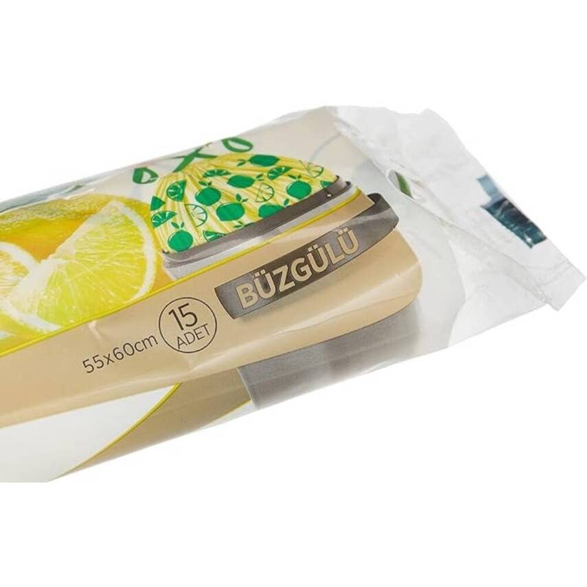 Koroplast Güçlü Büzgülü Çöp Torbası, Orta Boy, Limon Kokulu - 3