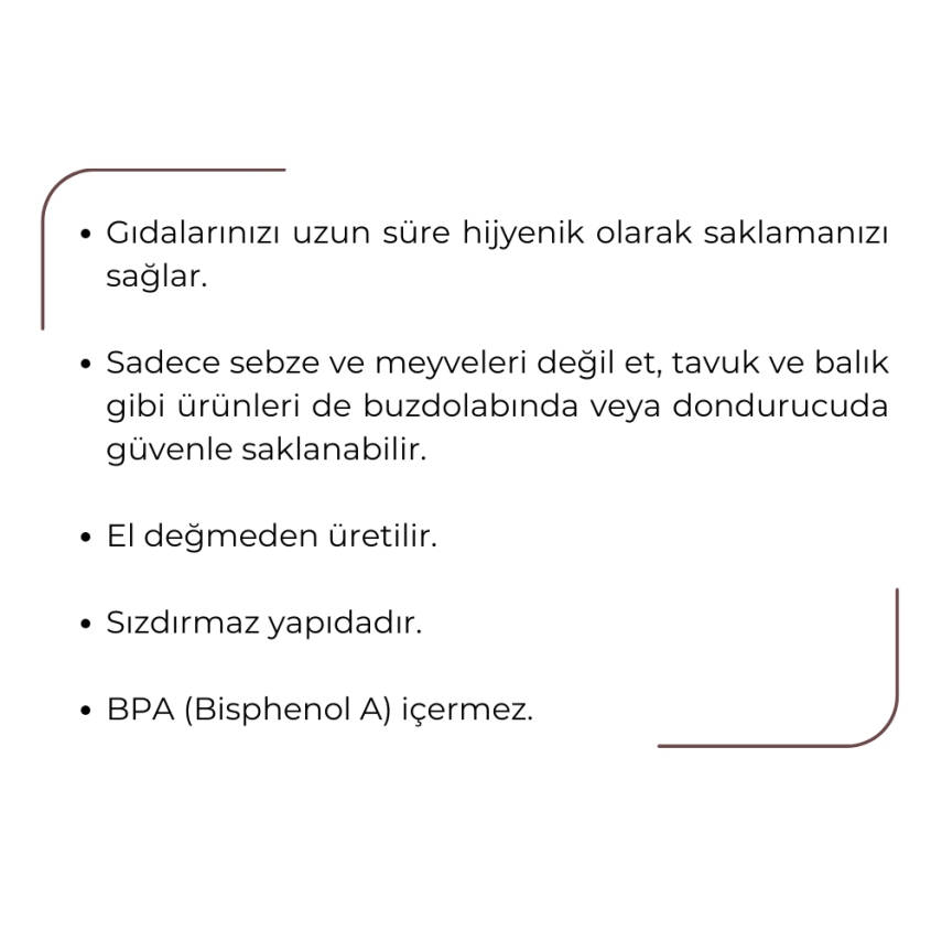 Koroplast Orta Boy Buzdolabı Poşeti 24x38 cm, 20'li, 4 Al 3 Öde - 4