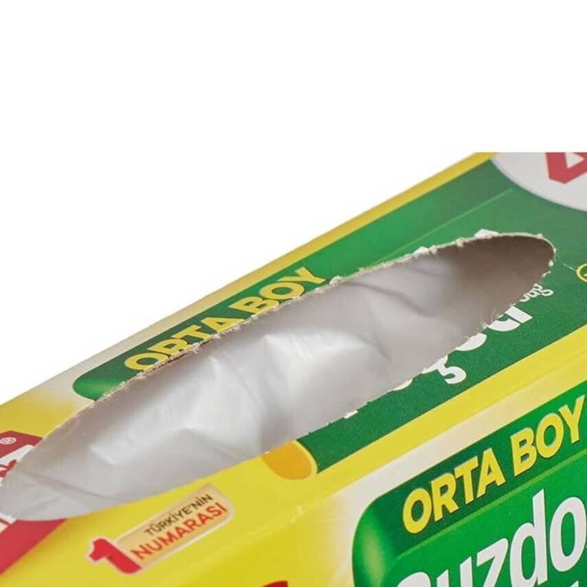 Koroplast Orta Boy Buzdolabı Poşeti 24 x 38 cm, 20'li, 4 Al 3 Öde - 2