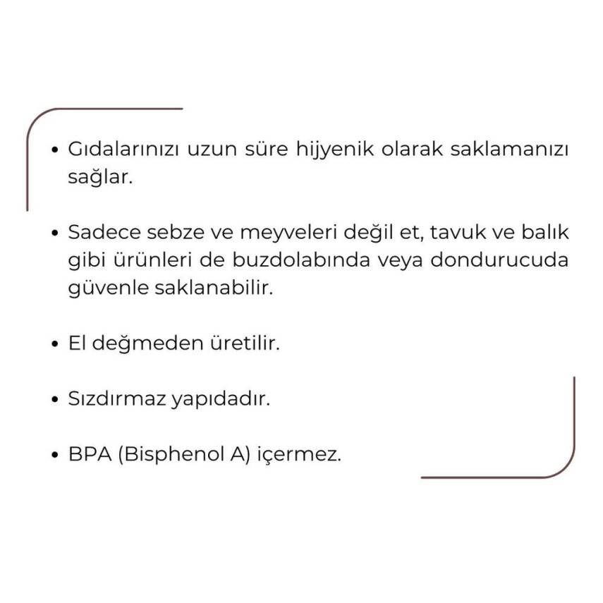 Koroplast Orta Boy Buzdolabı Poşeti 24 x 38 cm, 20'li, 4 Al 3 Öde - 4