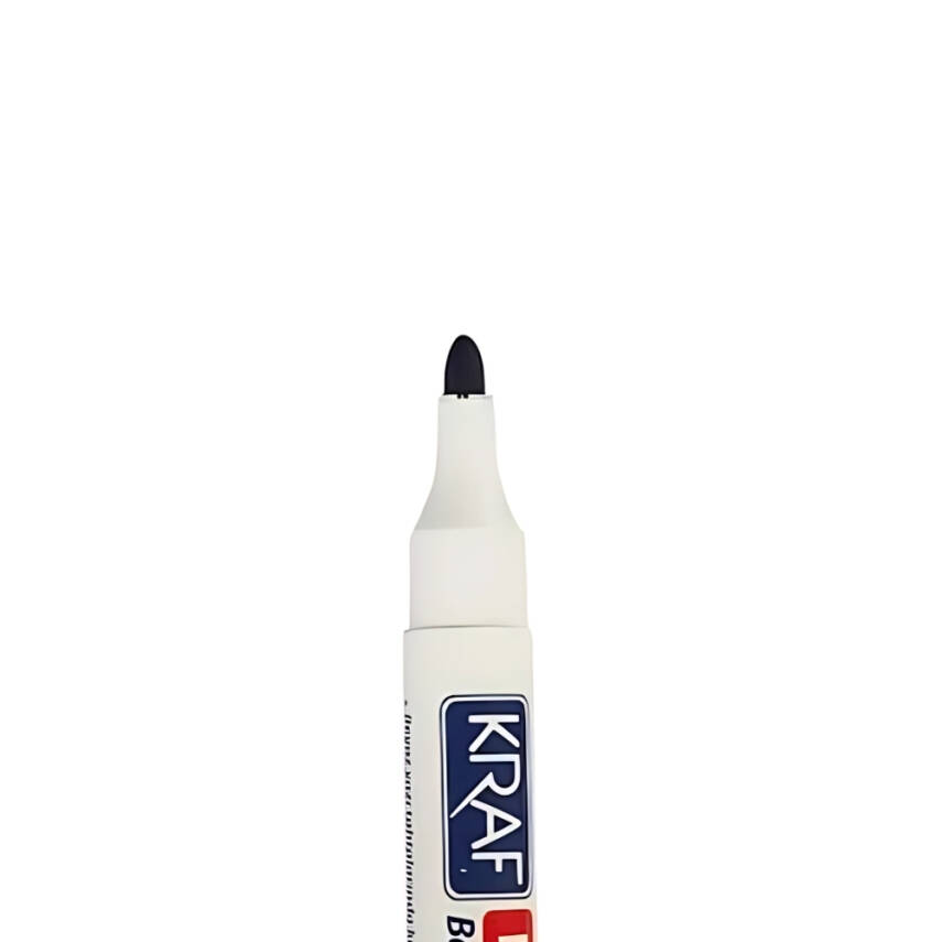 Kraf 770 Beyaz Tahta Kalemi, Mavi, Doldurulabilir, Uzun Ömürlü - 4