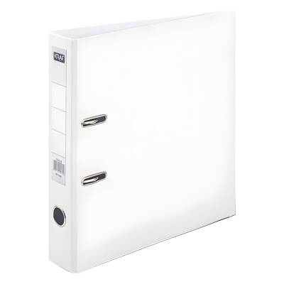 Kraf Büro Klasörü, 10 Adet, Dar, A4 Boyut, 2 Halkalı, Beyaz - 3