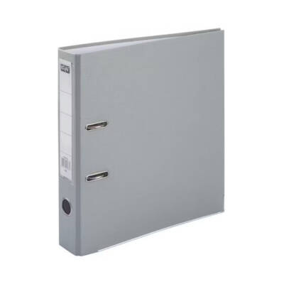 Kraf Büro Klasörü, 10 Adet, Dar, A4 Boyut, 2 Halkalı, Gri - 3