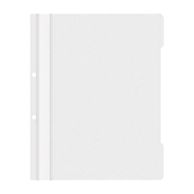 Kraf Telli Dosya, 50'li Paket, A4 Boyut, 2 Delikli Yapı, Beyaz - 3