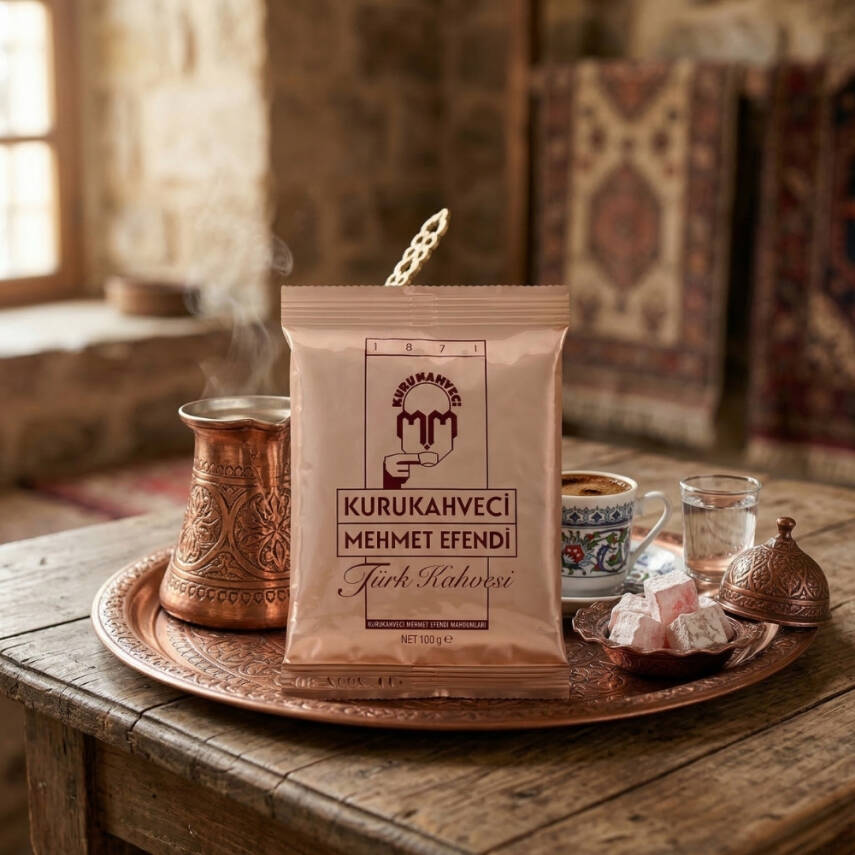 Kurukahveci Mehmet Efendi Türk Kahvesi, 100 gram Paket - 3