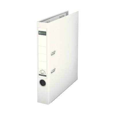 Leitz 180° Büro Klasörü, Plastik, Dar, A4 Boyut, Beyaz - Leitz