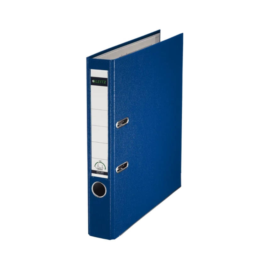 Leitz 180° Büro Klasörü, Plastik, Dar, A4 Boyut, Mavi - 1