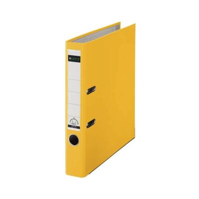 Leitz 180° Büro Klasörü, Plastik, Dar, A4 Boyut, Sarı - Leitz