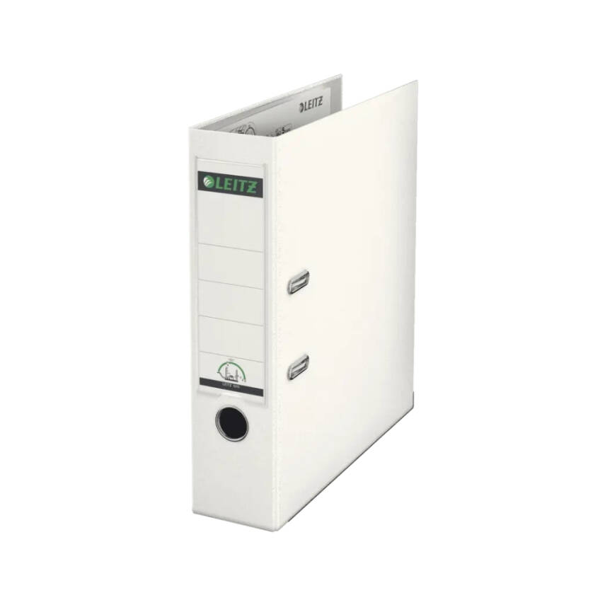 Leitz 180° Büro Klasörü, Plastik, Geniş, A4 Boyut, Beyaz - 1