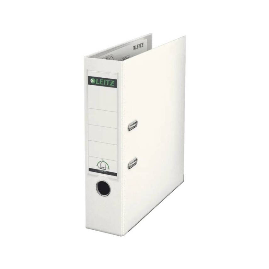 Leitz 180° Büro Klasörü, Plastik, Geniş, A4 Boyut, Beyaz - 1