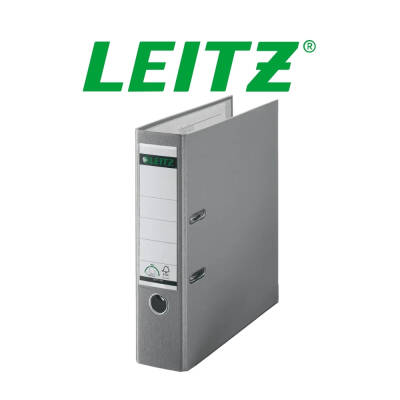 Leitz 180° Büro Klasörü, Plastik, Geniş, A4 Boyut, Gri - 3