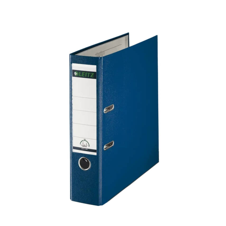 Leitz 180° Büro Klasörü, Plastik, Geniş, A4 Boyut, Mavi - 1