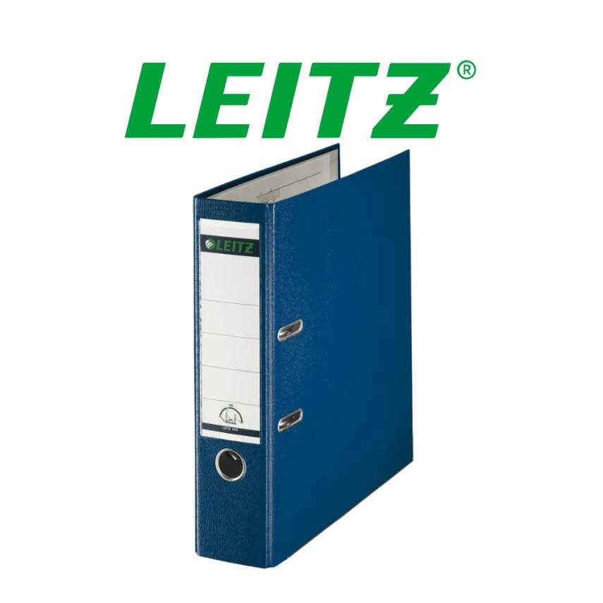 Leitz 180° Büro Klasörü, Plastik, Geniş, A4 Boyut, Mavi - 3