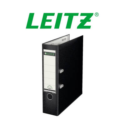 Leitz 180° Büro Klasörü, Plastik, Geniş, A4 Boyut, Siyah - 3