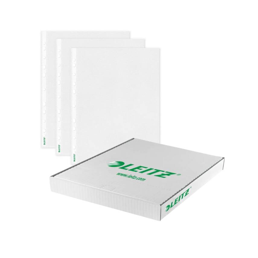 Leitz A5 Şeffaf Poşet Dosya, 50'li, 6 Delikli,Dayanıklı ve Kullanışlı - 7