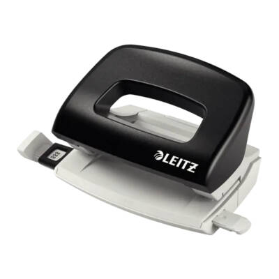 Leitz Delgeç, 10 Sayfa Kapasiteli, Ergonomik, Dayanıklı, Siyah - Leitz