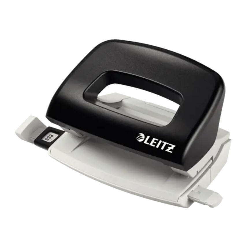 Leitz Delgeç, 10 Sayfa Kapasiteli, Ergonomik, Dayanıklı, Siyah - 1