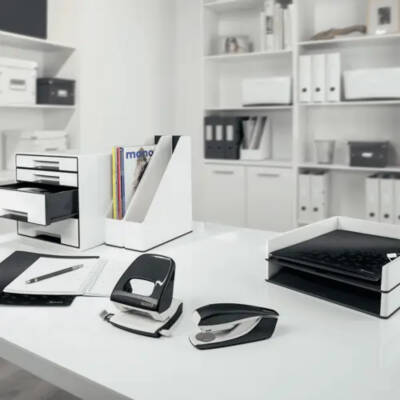 Leitz Delgeç, 30 Sayfa Kapasiteli, Ergonomik, Dayanıklı, Siyah - 6