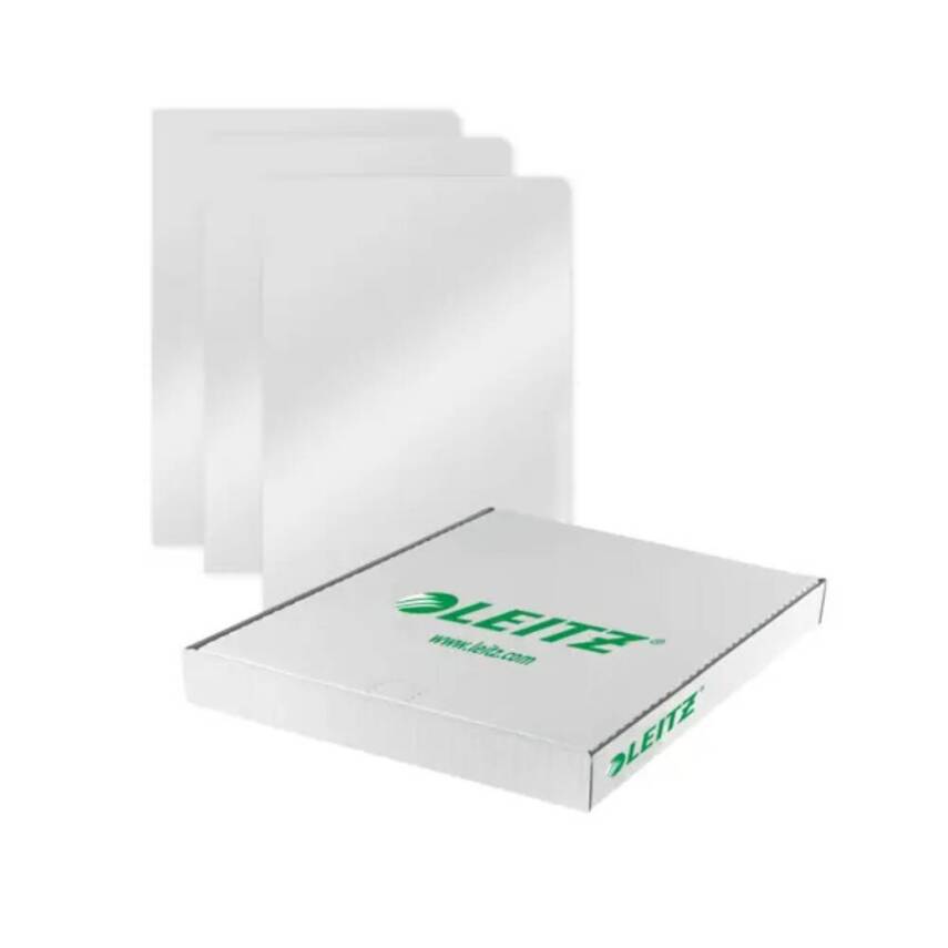 Leitz Poşet Dosya, 10 Adet, 100'lü Paket, A4 Boyut, Şeffaf - 6
