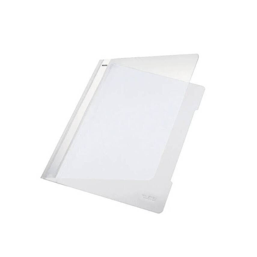 Leitz Telli Dosya, 10 Adet, 50'li Paket, A4, 2 Delikli, Beyaz - 4