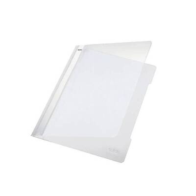Leitz Telli Dosya, 50'li Paket, A4 Boyut, 2 Delikli Yapı, Beyaz - 3
