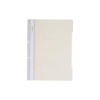Leitz Telli Dosya, 50'li Paket, A4 Boyut, 2 Delikli Yapı, Gri - 4
