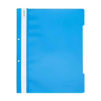 Leitz Telli Dosya, 50'li Paket, A4 Boyut, 2 Delikli Yapı, Mavi - Leitz