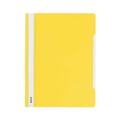 Leitz Telli Dosya, 50'li Paket, A4 Boyut, 2 Delikli Yapı, Sarı - 2