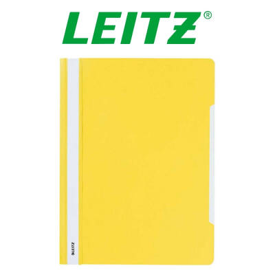 Leitz Telli Dosya, 50'li Paket, A4 Boyut, 2 Delikli Yapı, Sarı - 3
