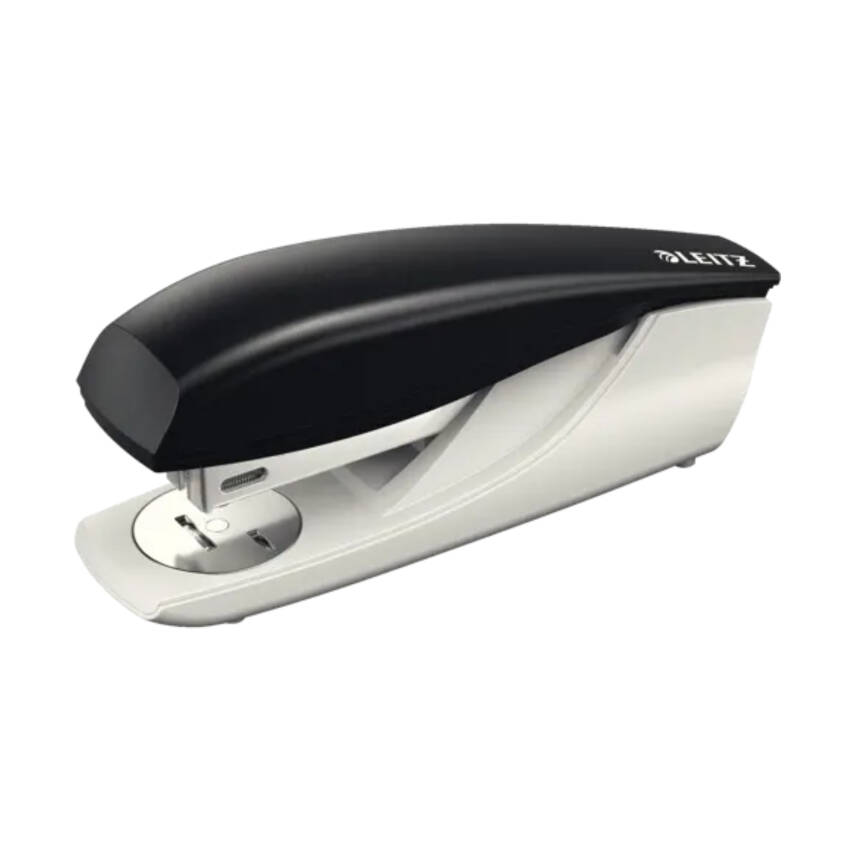 Leitz Zımba Makinesi, 10 Sayfa Kapasiteli, No:24/6 Tel Uyumlu, Siyah - 1