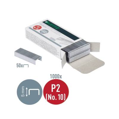 Leitz Zımba Teli No:10, 1000 Adet, Yüksek Kalite, Dayanıklı Kullanım - 2