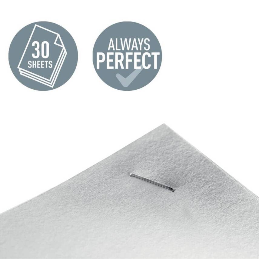 Leitz Zımba Teli No: 24/6, 1000 Adet, 10 Adet Kutu, Dayanıklı Kullanım - 6