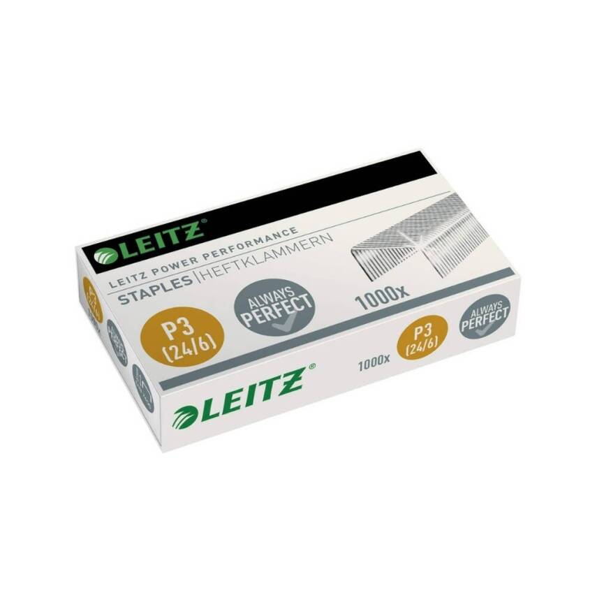 Leitz Zımba Teli No:24/6, 1000 Adet, Yüksek Kalite, Dayanıklı Kullanım - 4