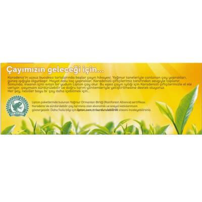 Lipton Bardak Poşet Çay, Yellow Label, 100'lü Paket, Lezzetli - 3