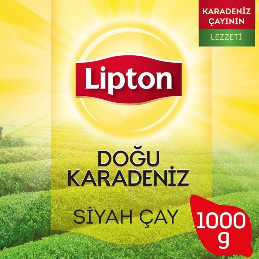 Lipton Dökme Siyah Çay, Doğu Karadeniz, 1000 gram Paket, Lezzetli - 3