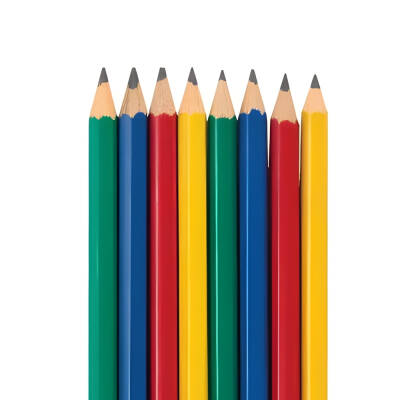 Lotte Kurşun Kalem, Dereceli Yumuşak Uçlu, Altıgen Gövdeli Kalem, HB - 2