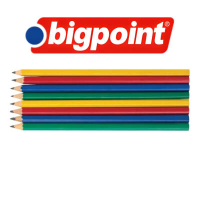 Lotte Kurşun Kalem, Dereceli Yumuşak Uçlu, Altıgen Gövdeli Kalem, HB - 3